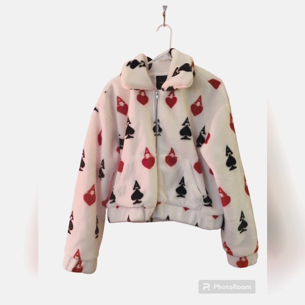 Forever21 Playing Cards Jacket (L)